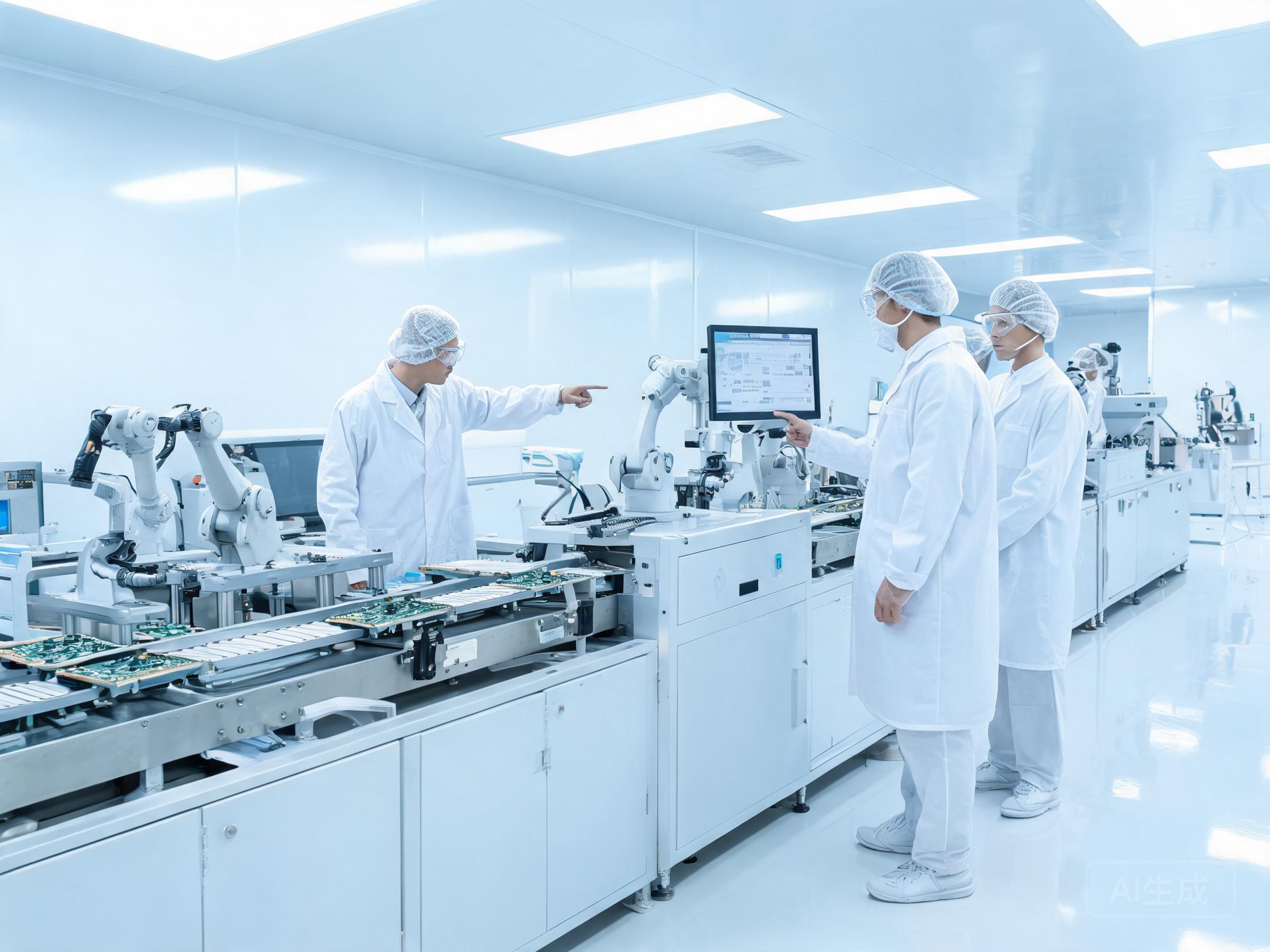 惠奕桢科技生产与测试现场